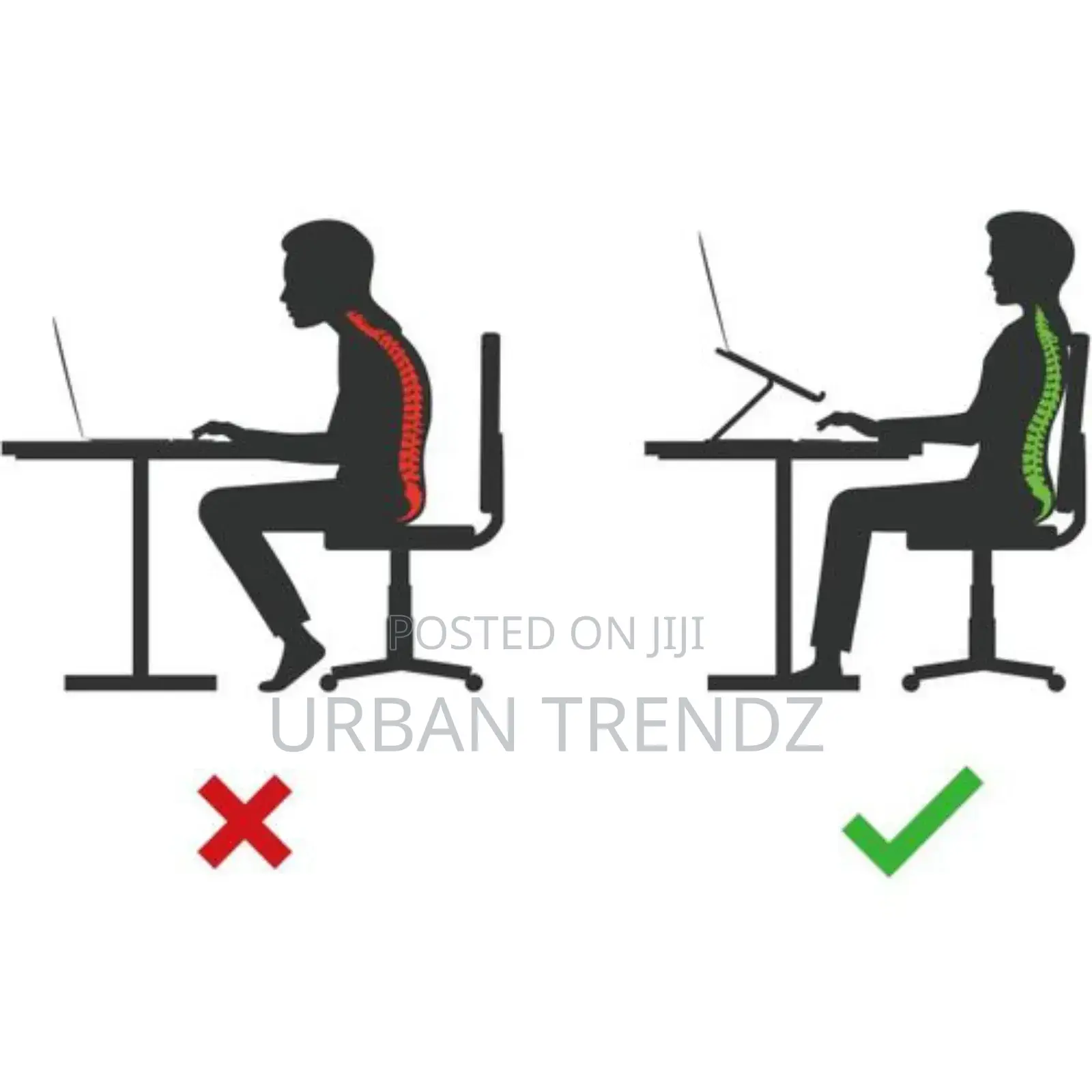 Upergo Aluminum Height Adjustable Laptop Stand.