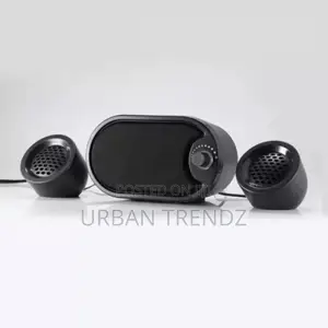 Robot 2.1 Channel LED Wired Computer/Laptop Speaker