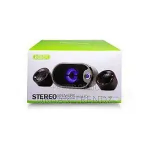 Robot 2.1 Channel LED Wired Computer/Laptop Speaker
