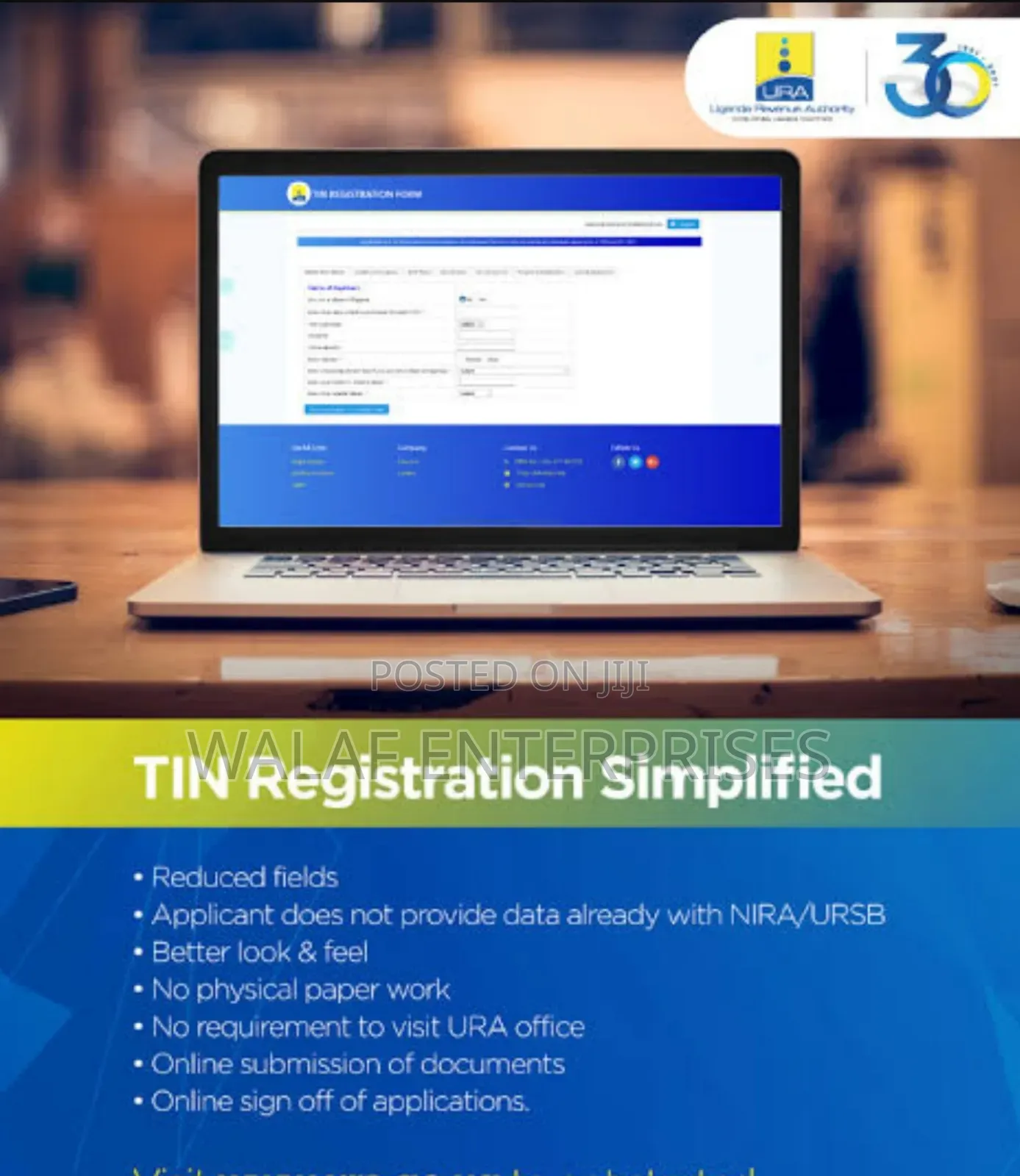 Tax Identification Number - Tin