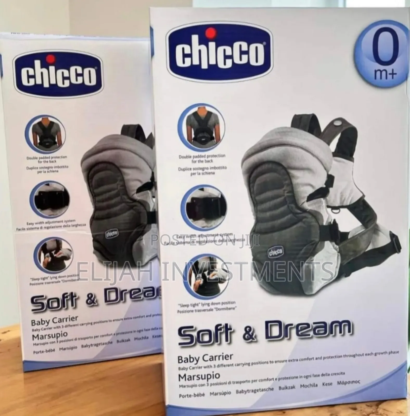 Comfortable Chico Baby Carrier