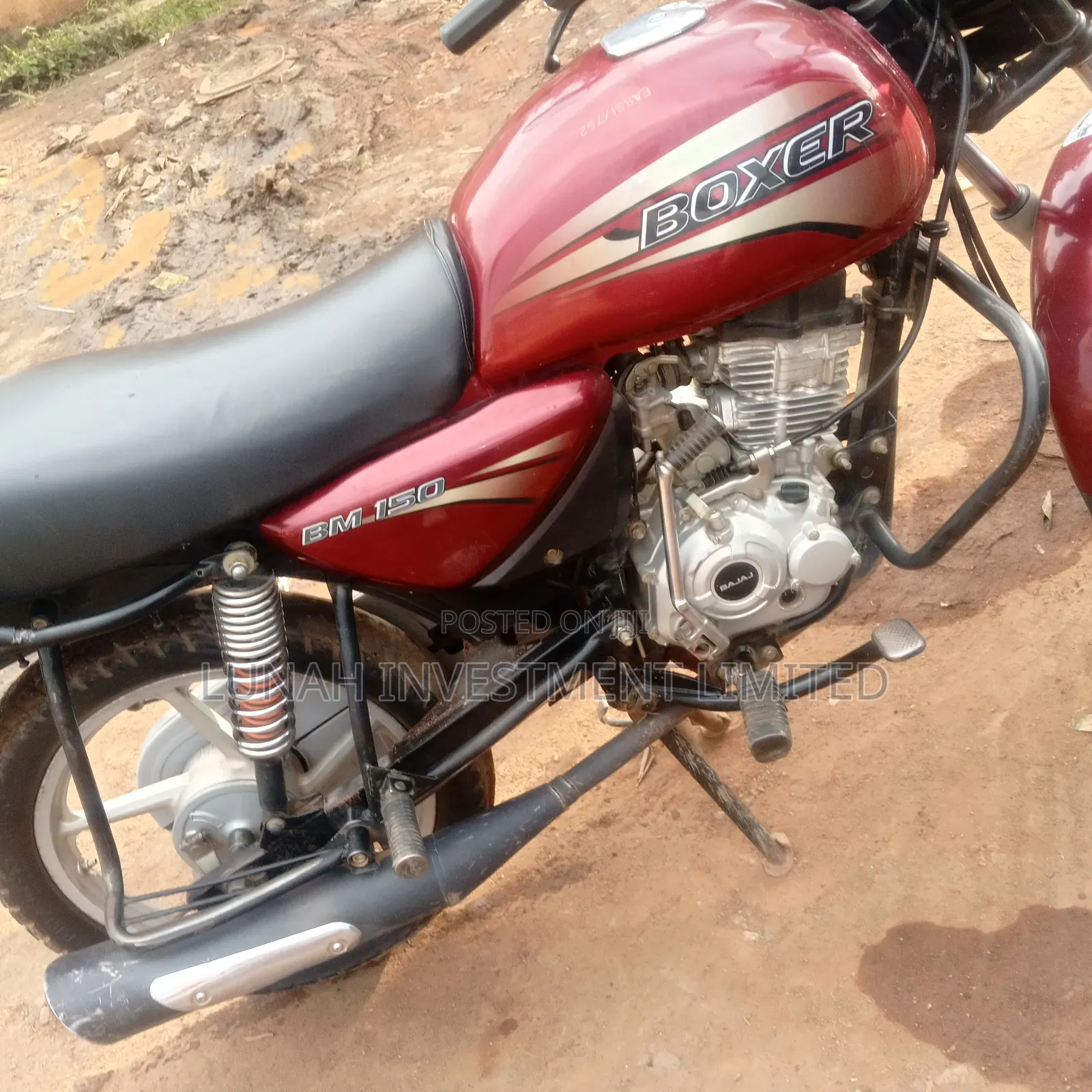 Bajaj Boxer 150 UG 2023 Red