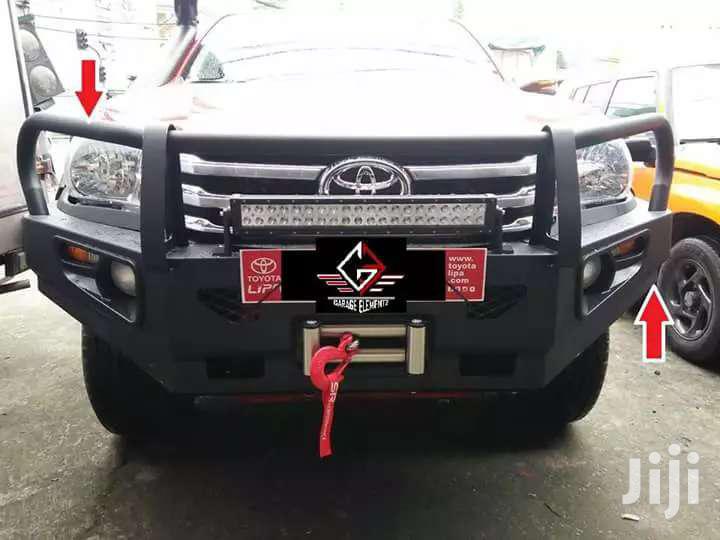 Instaations Of Guards Stainless Bullbars On Vigo 2016 To 2018