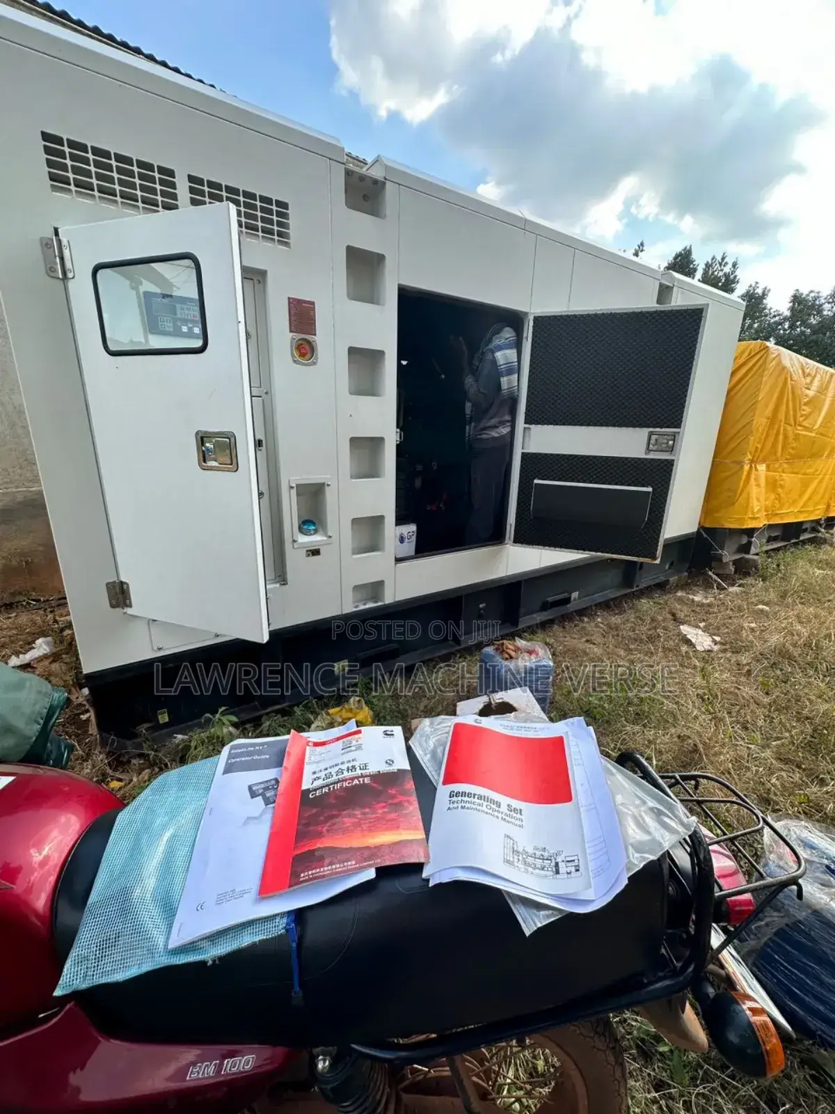 Silent Diesel Generators 550kva