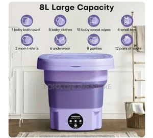 8 Litres Portable Mini Washing Machine