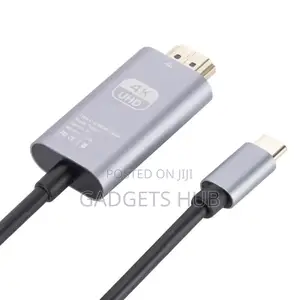 Type-C to HDMI Video Audio Braided 60hz HDTV Cable
2m