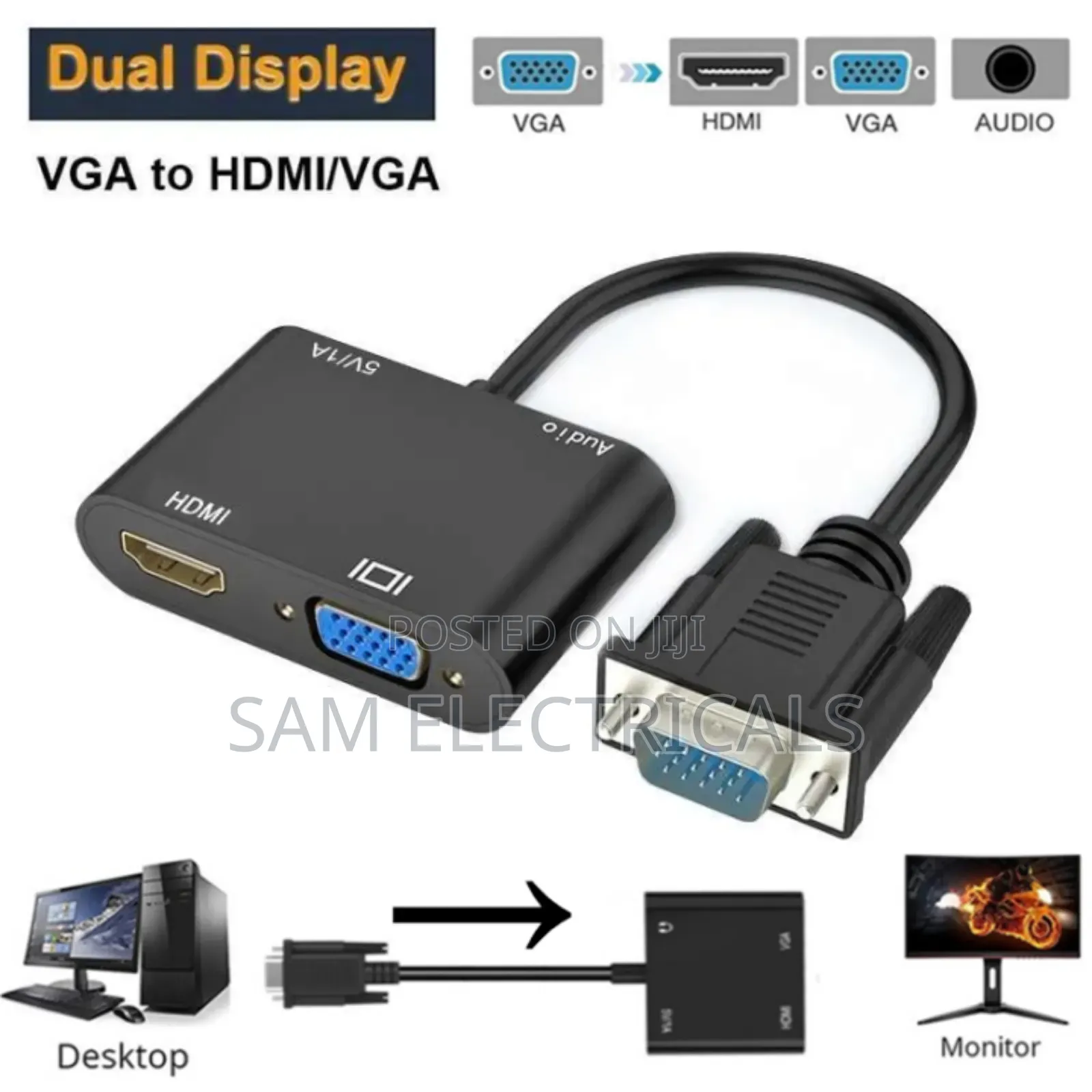 VGA 2 HDMI Converter