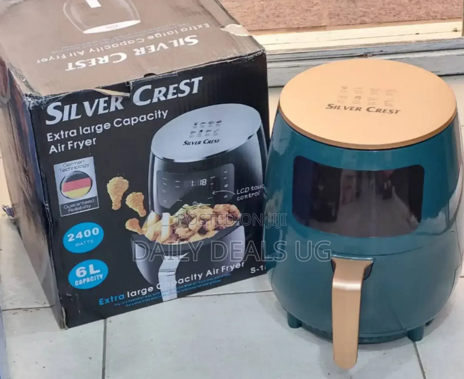 Digital Sliver Crest Air Fryer