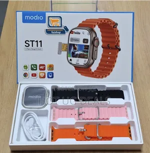 Photo - Modio ST11 Simcard Smart Watch 2.2 Inch 4G, 3 Pair Straps