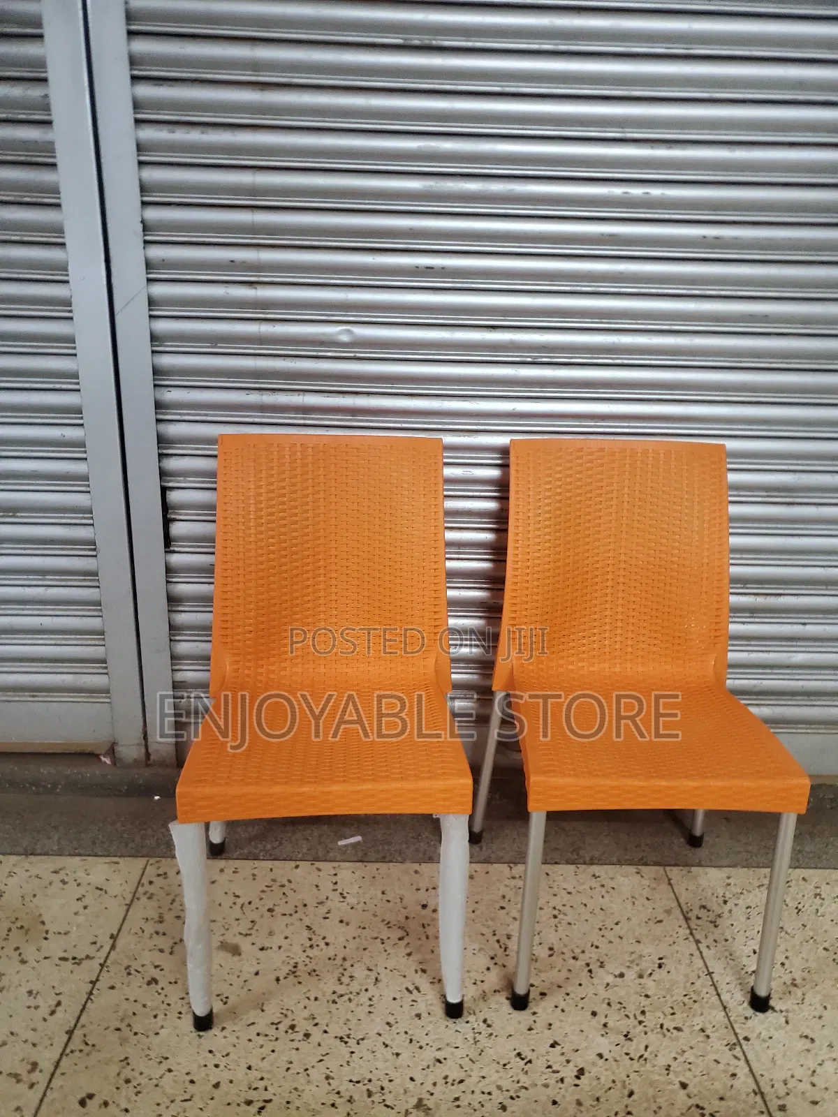 Restaurant Chairs Armless(Orange)