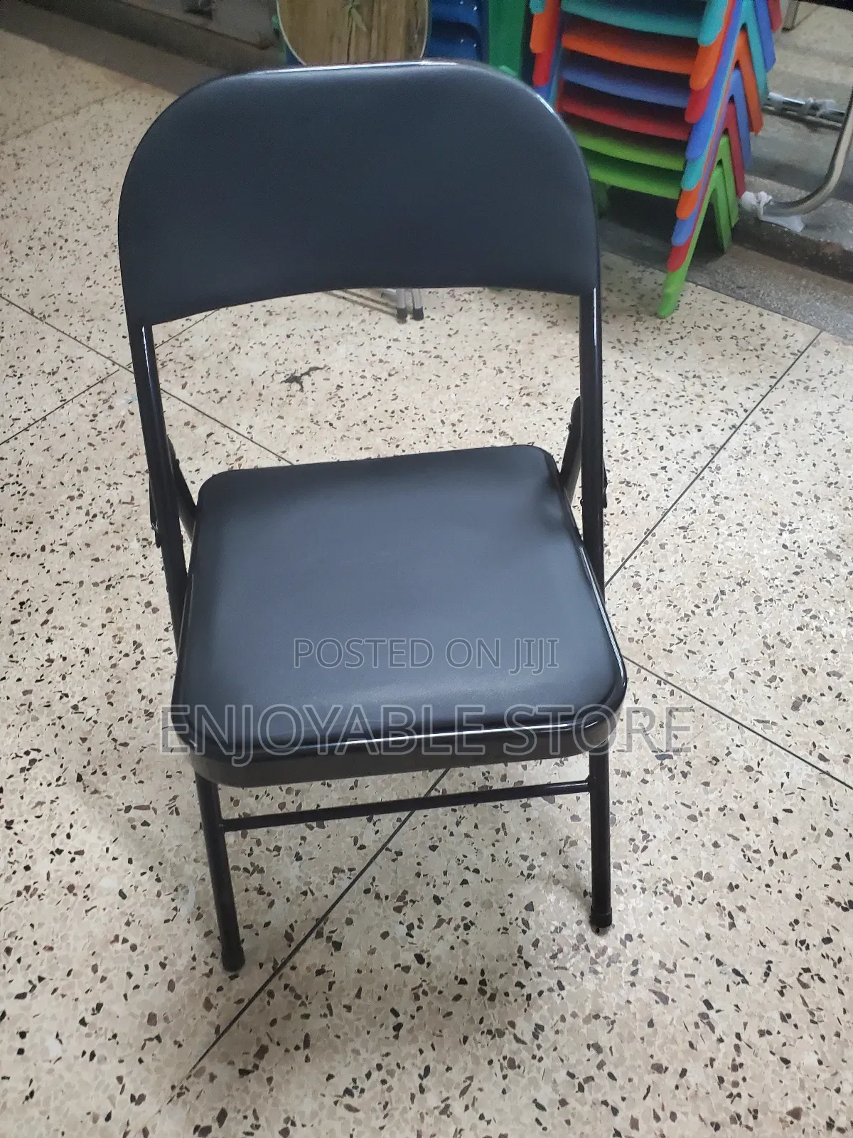 Camping Foldable Leather Chairs