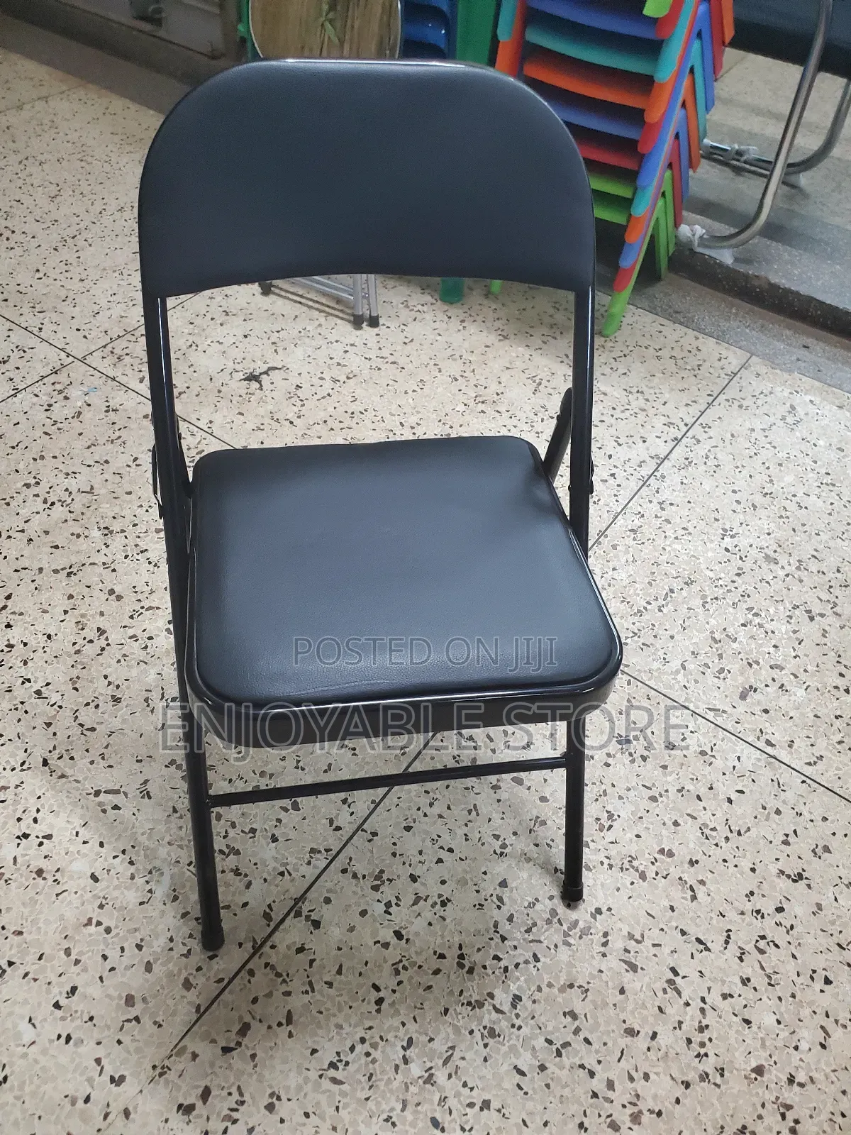 Camping Foldable Leather Chairs