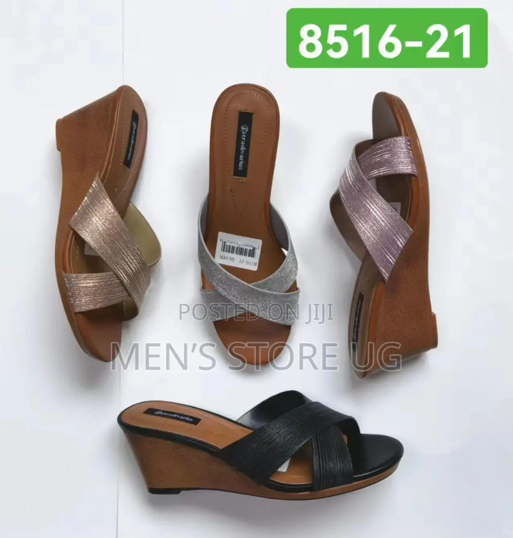 Ladies Classy Open Wedge Shoes