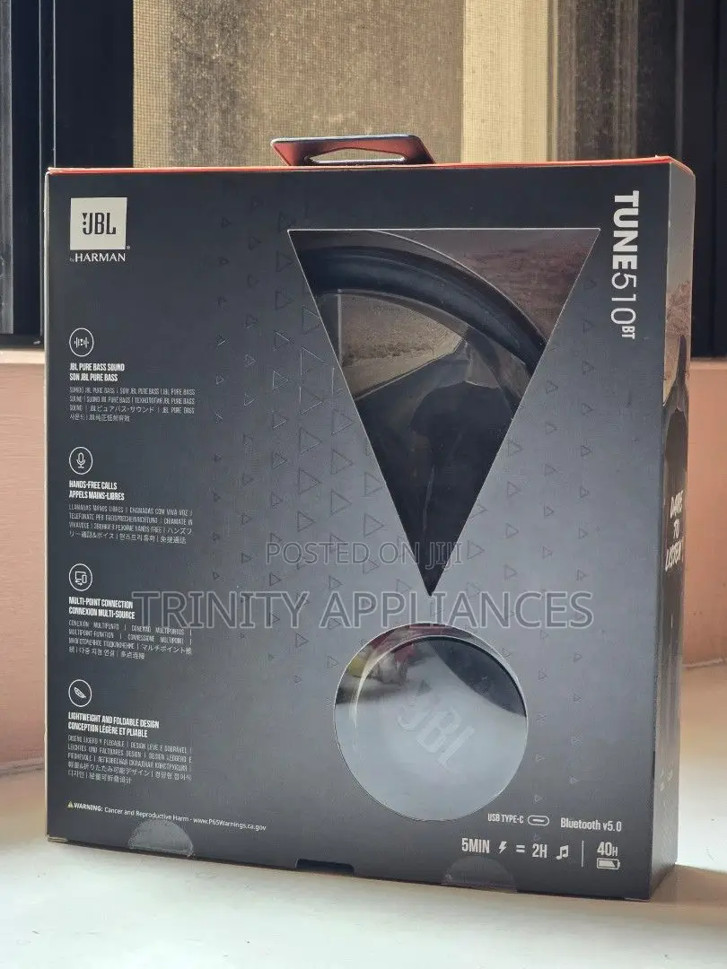 JBL Tune 510BT - Bluetooth Headphones With Up to 40 Hours