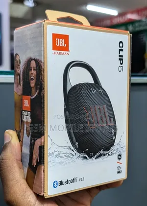 JBL Clip 5 Ultra-Portable Waterproof Dustproof Heavy Bass