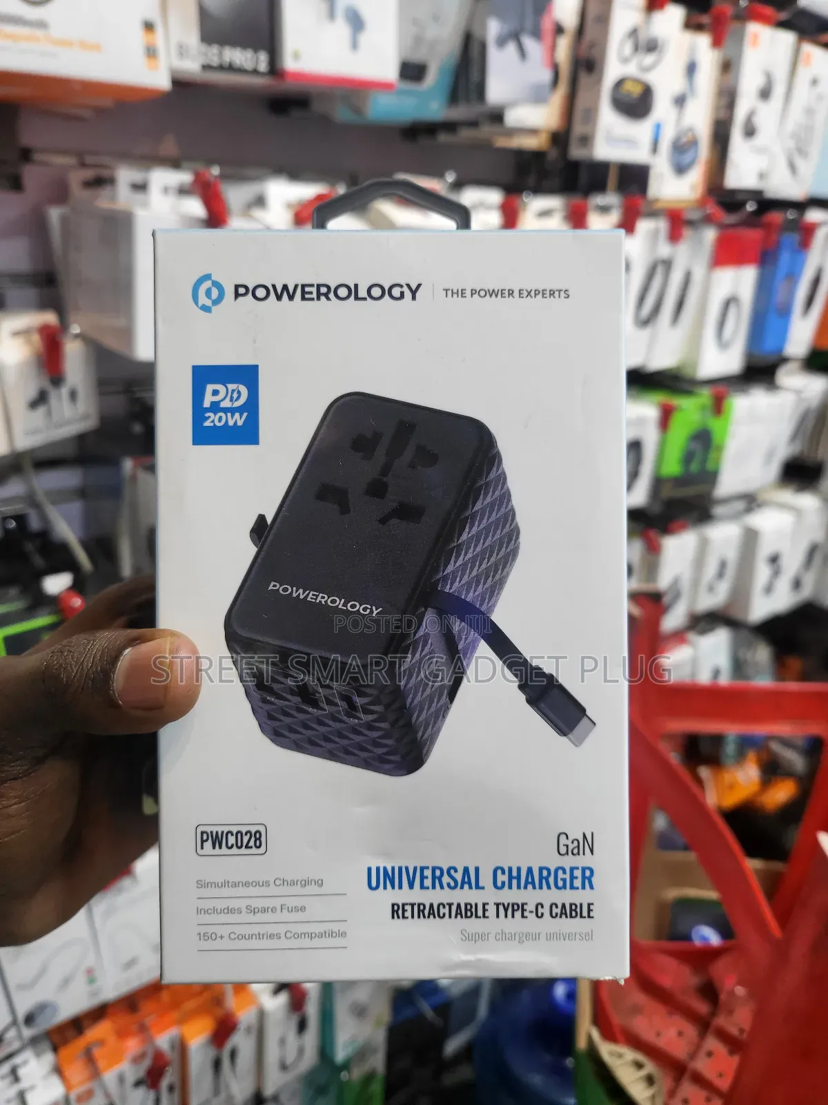 Powerology 20watts PD Gan Adpater