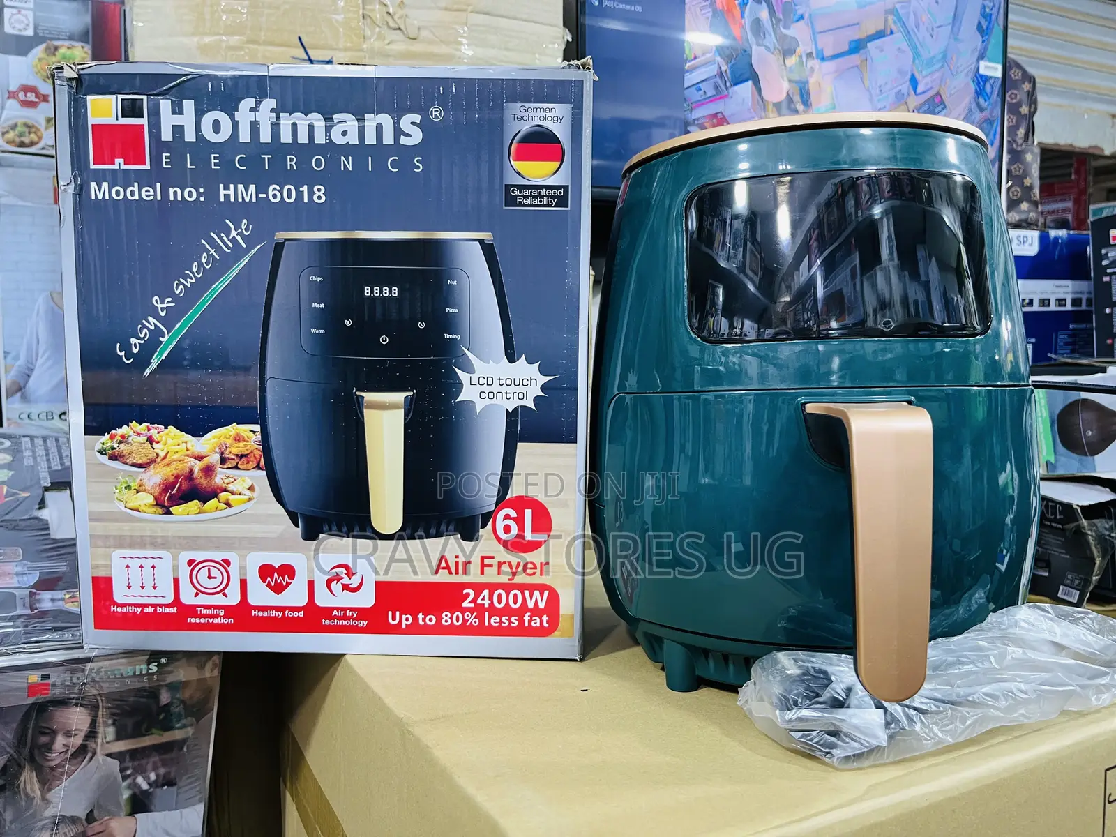 Hoffmans 6l Electric Digital Airfryer