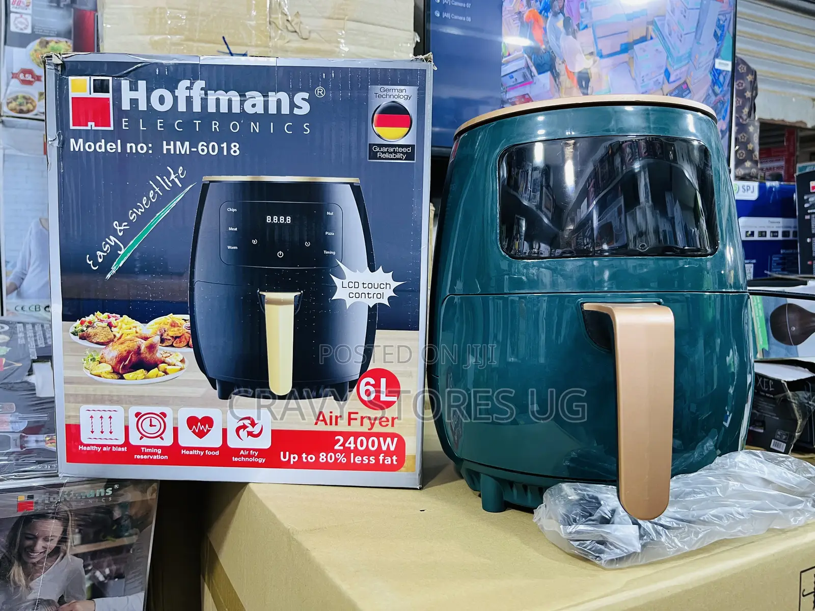 Hoffmans 6l Electric Digital Airfryer