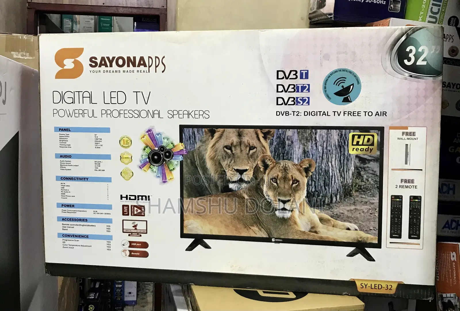 Sayona 32 Digital Television