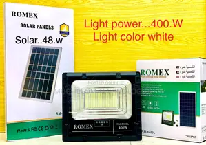 Photo - Romex Solar Floodlights White