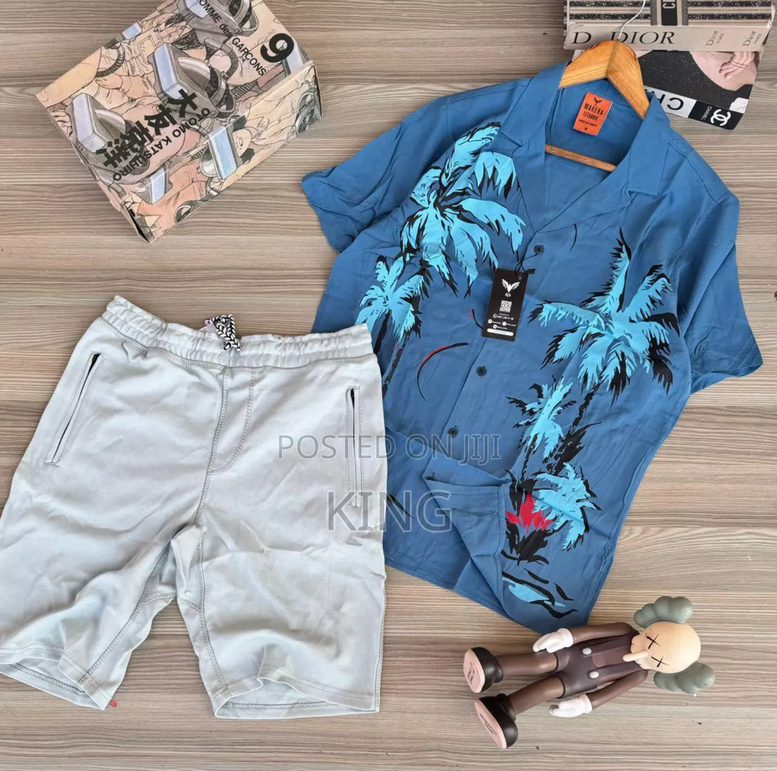 Streetwear Designer Set. Shirt and Short