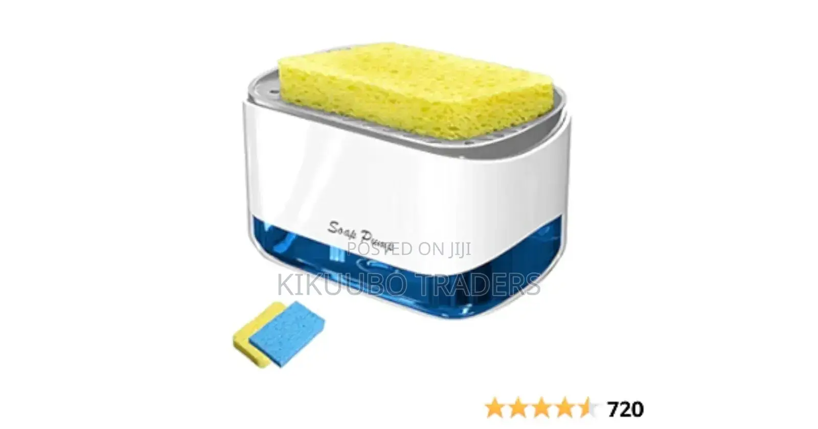 Soap Pump and Sponge Caddy