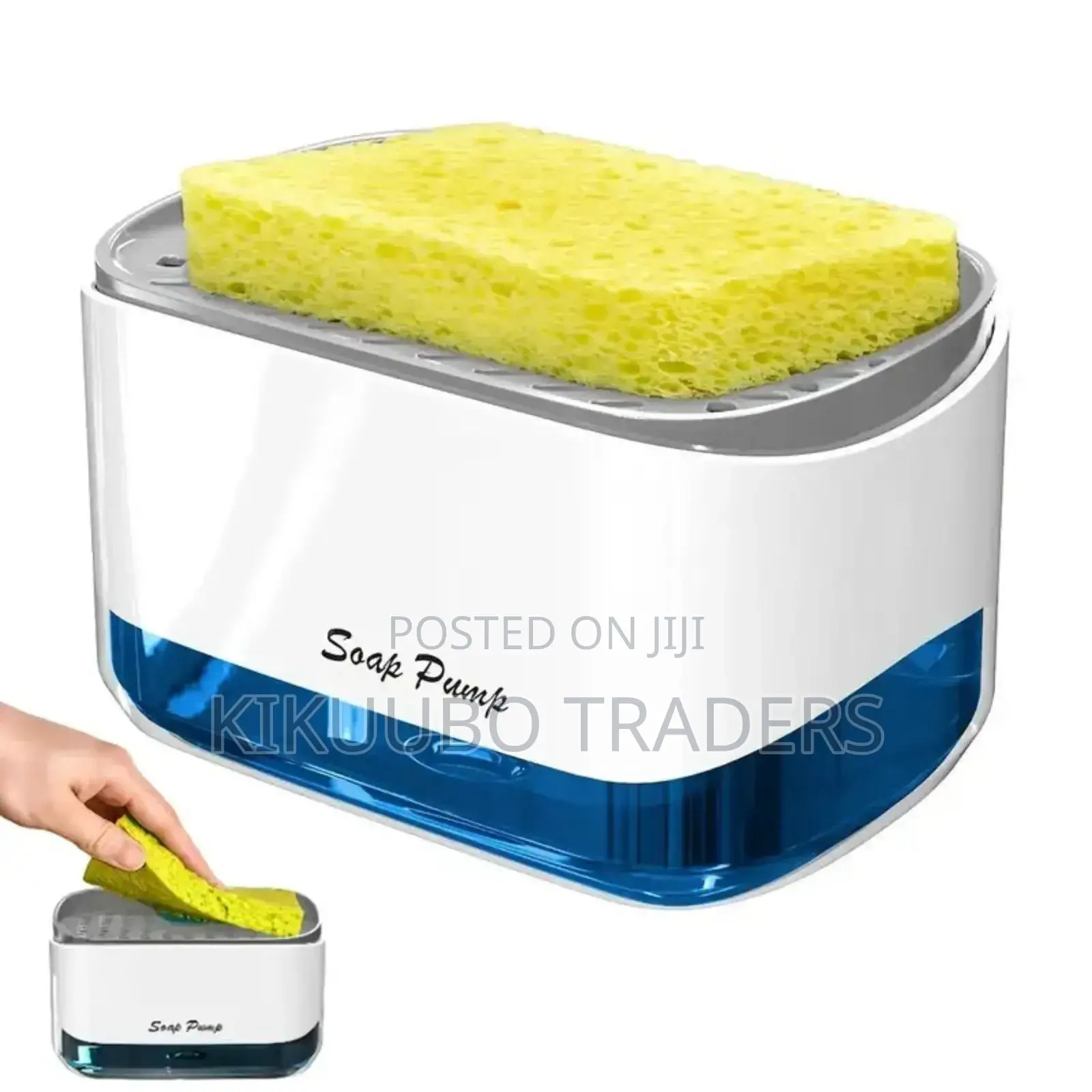 Soap Pump and Sponge Caddy