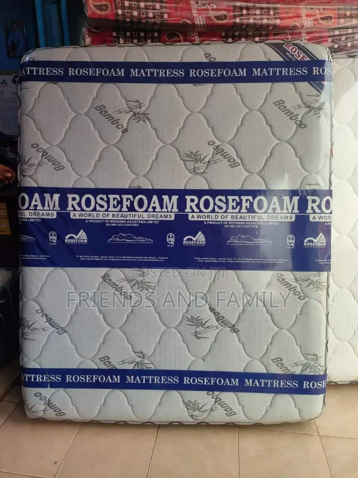 Bamboo Spring Rose Foam 6*5*10. Inches