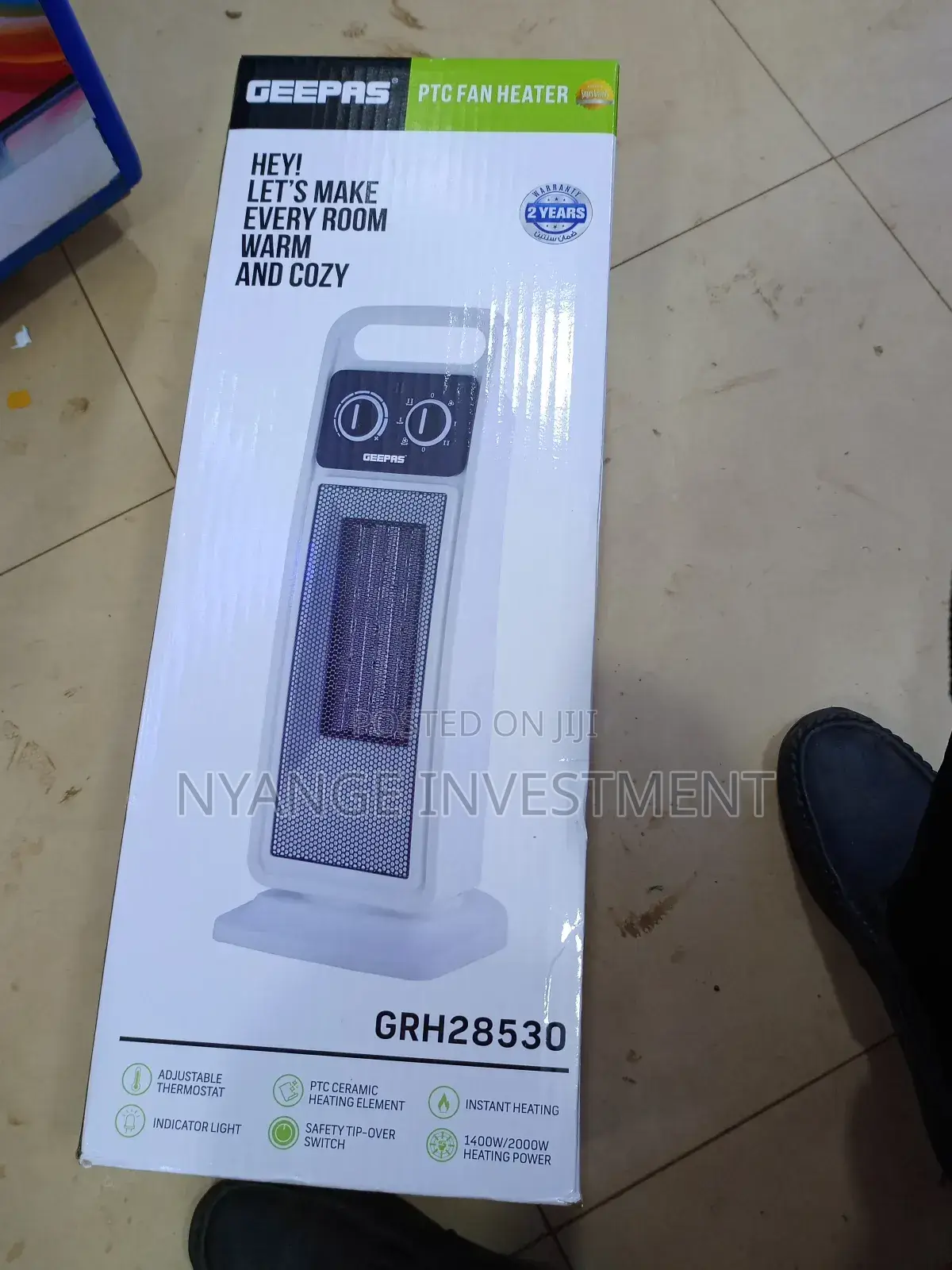 PTC Fan Heater. Fan Heater
