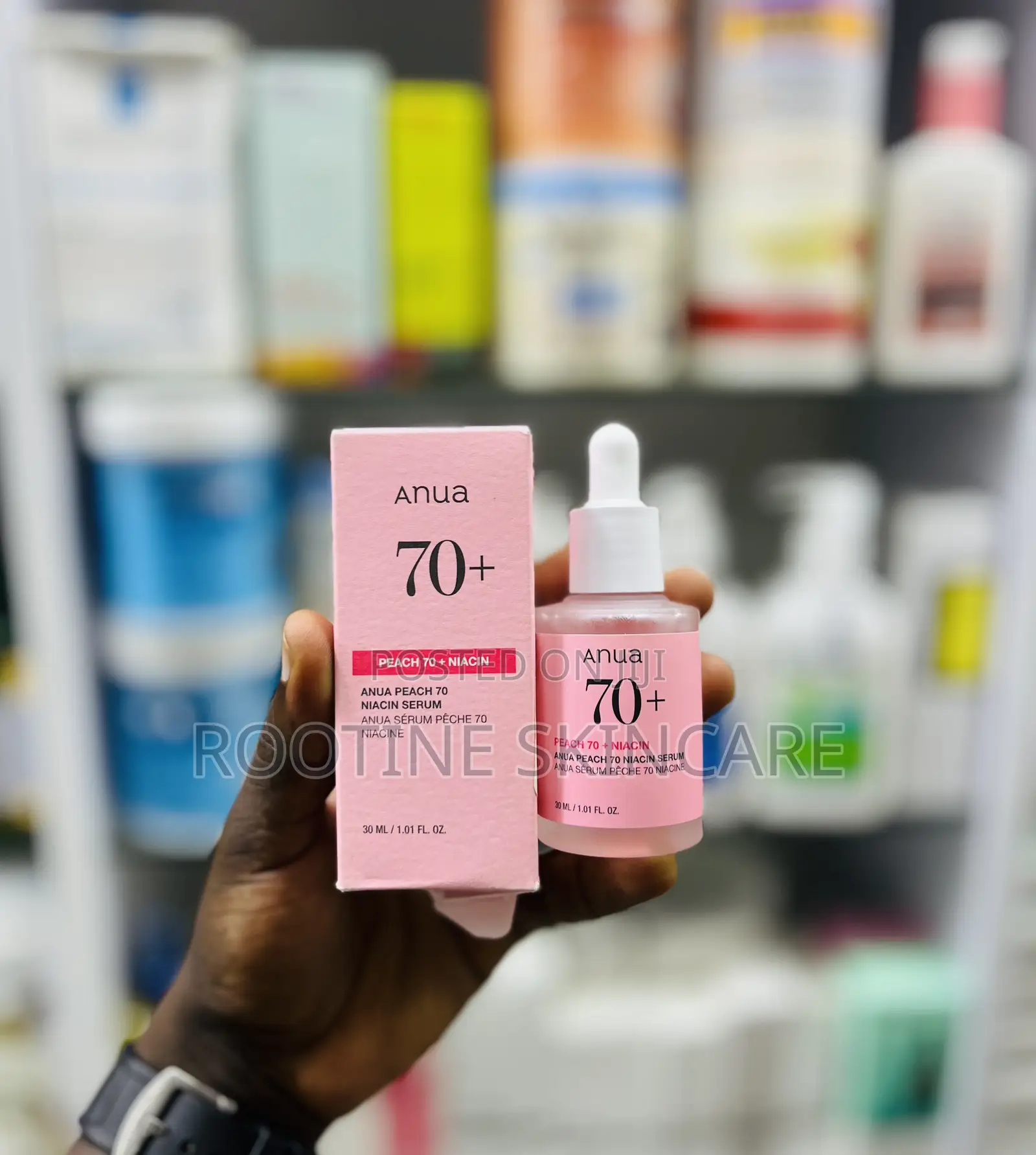 Anua Peach + Niacinamide Brightening Face Serum (New Look)