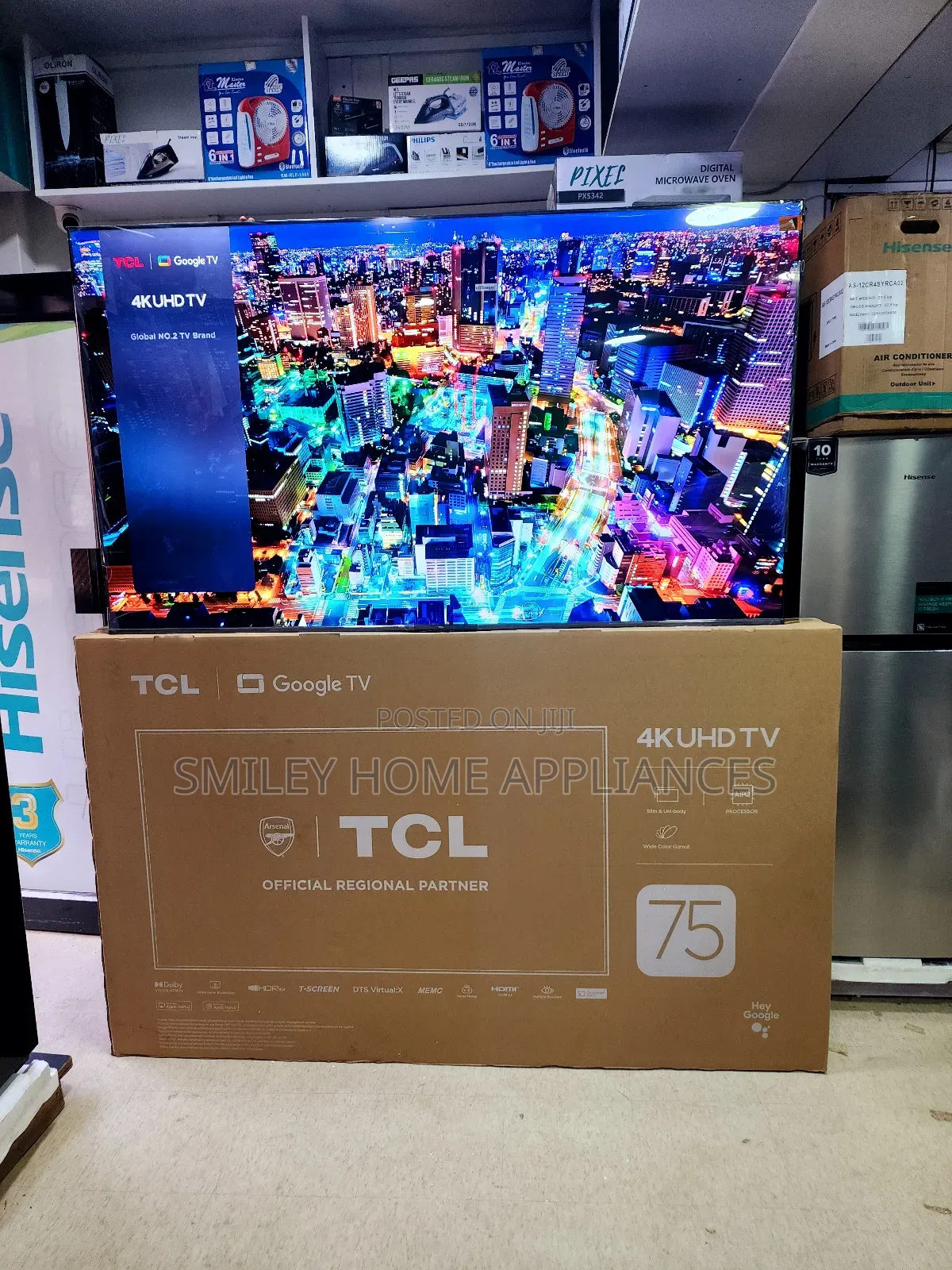 Brand New TCL 75inches HDR 10 TV
