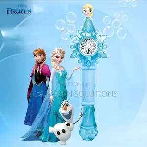 DISNEY Princess Frozen Windmill Magic Bubble Wand Elsa Toy