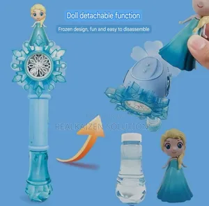 DISNEY Princess Frozen Windmill Magic Bubble Wand Elsa Toy