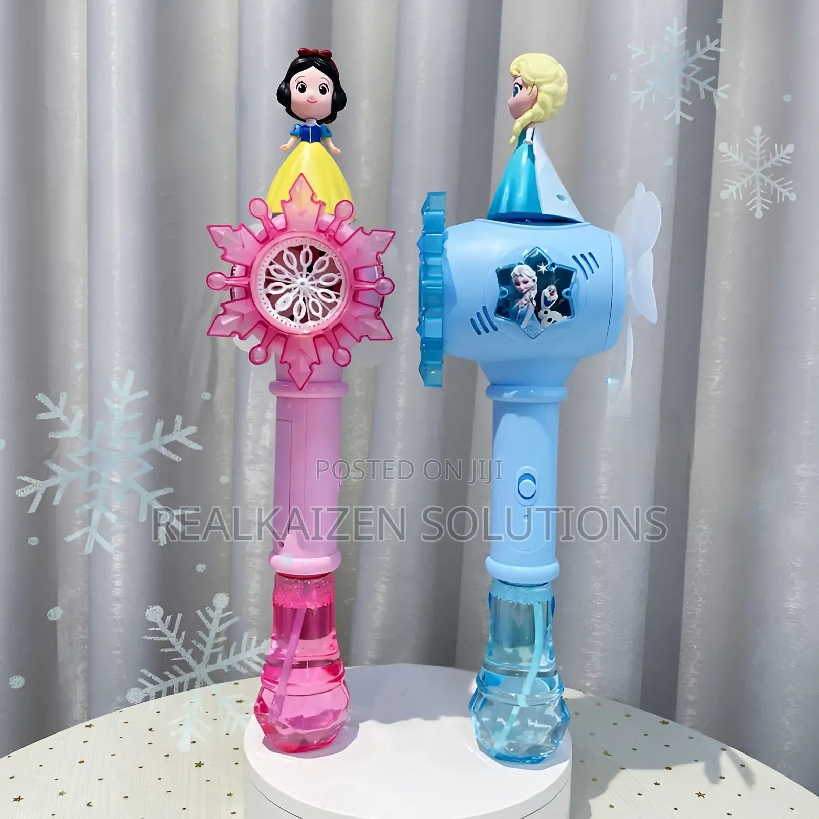DISNEY Princess Frozen Windmill Magic Bubble Wand Elsa Toy