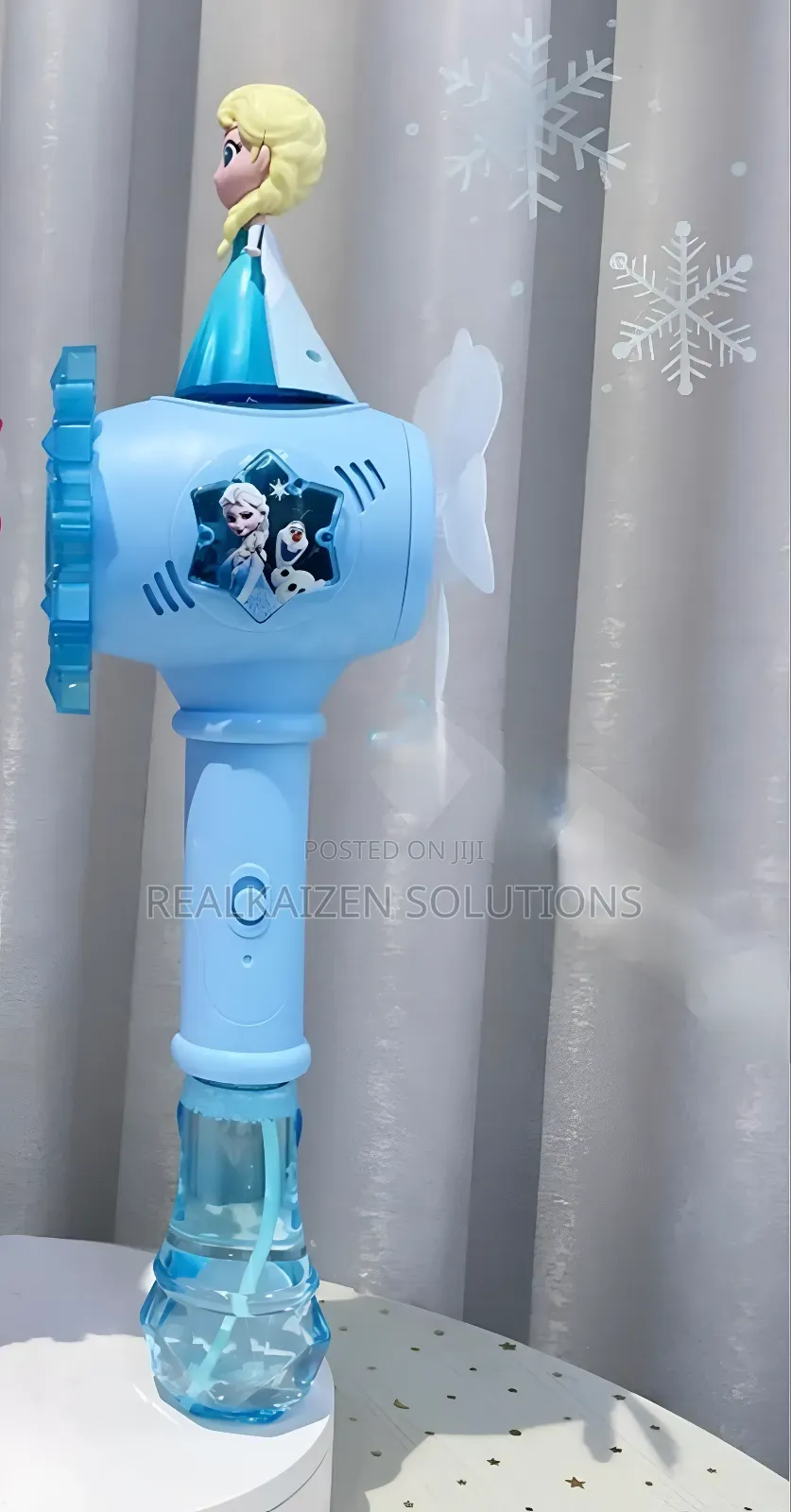 DISNEY Princess Frozen Windmill Magic Bubble Wand Elsa Toy