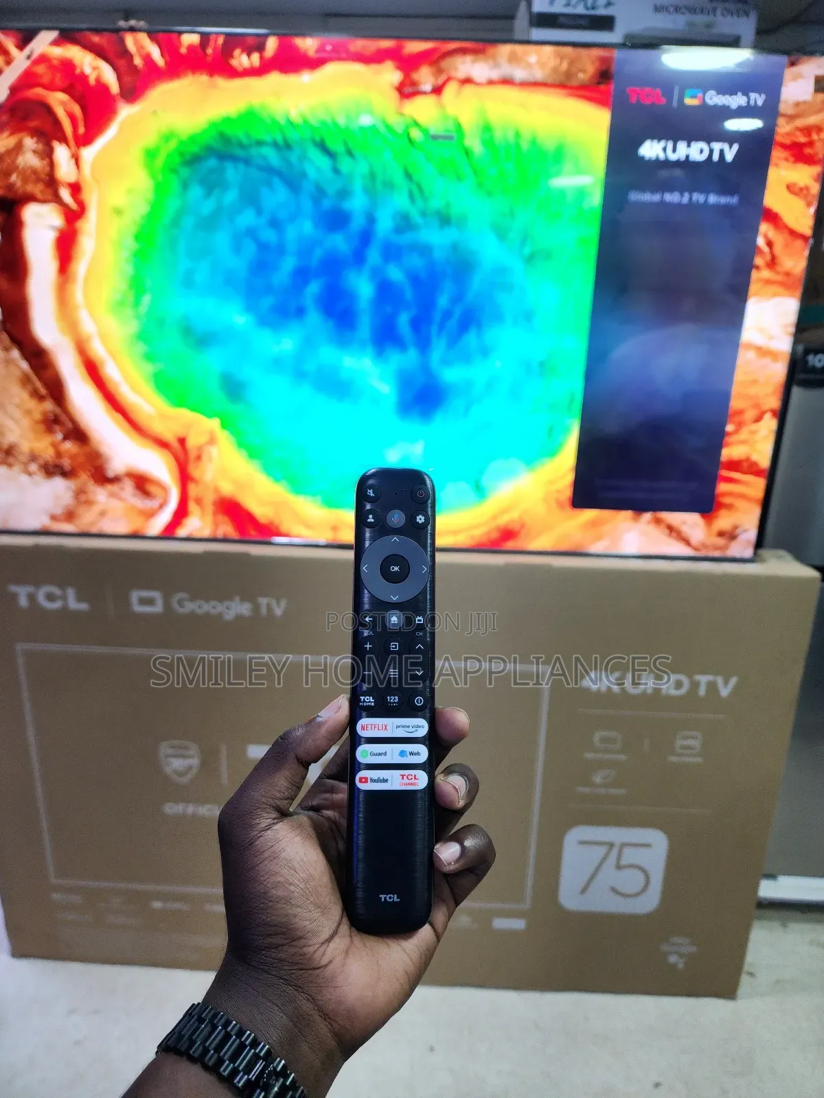 TCL 75inches Smart Google TV