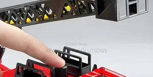 11ch Remote CTRL Fire Truck Ladder With Water Spray Sounds