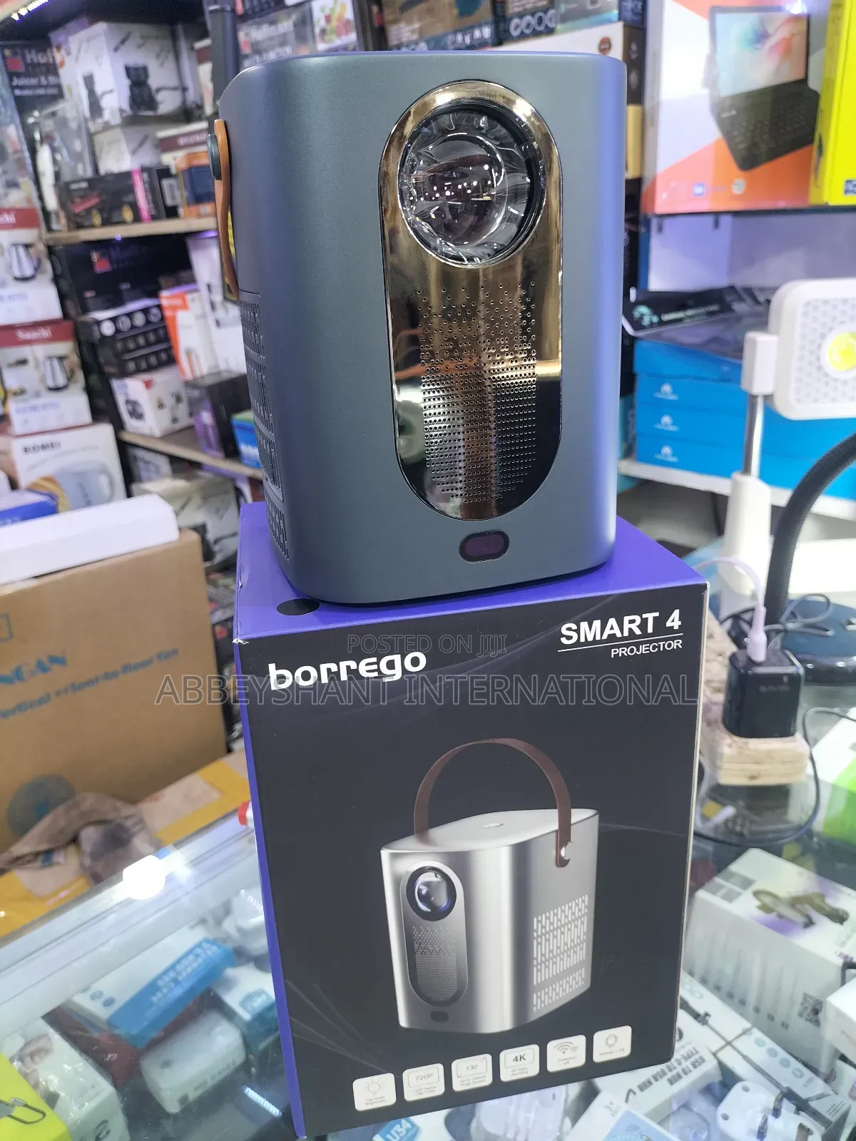Borrego Smart 4 Android Wifi Projector Autofocus Option