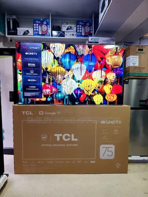 New TCL UHD 75inches 2160p Android Tv
