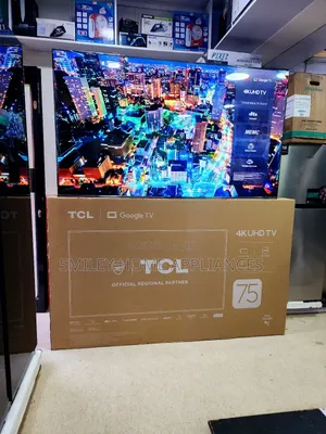 New TCL UHD 75inches 2160p Android Tv
