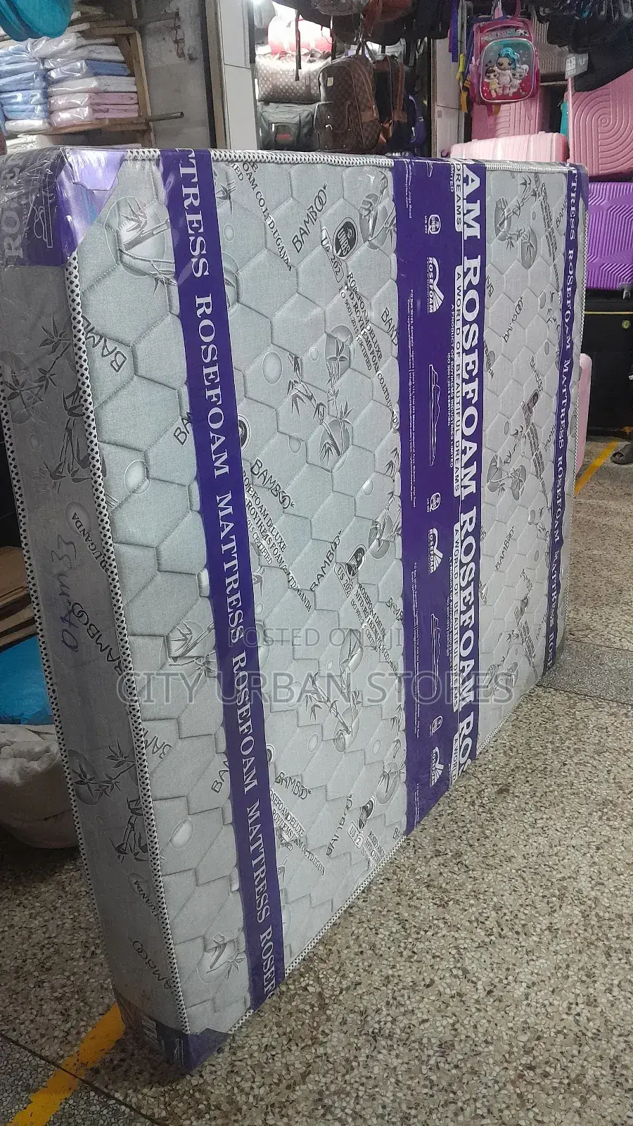 4x6 Inches Rosefoam Deluxe Mattresses