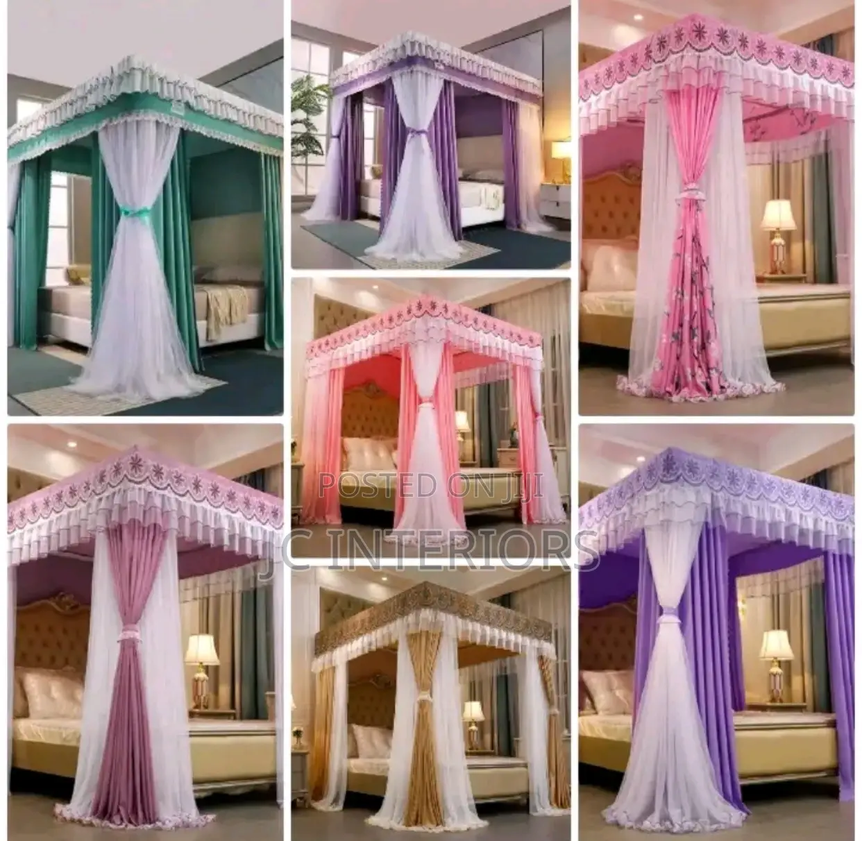 Four Stand Curtain Net
