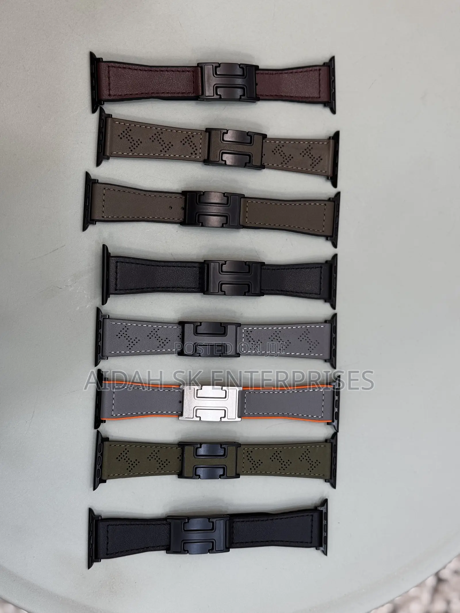 Luxury Leather Band for Apple Watch