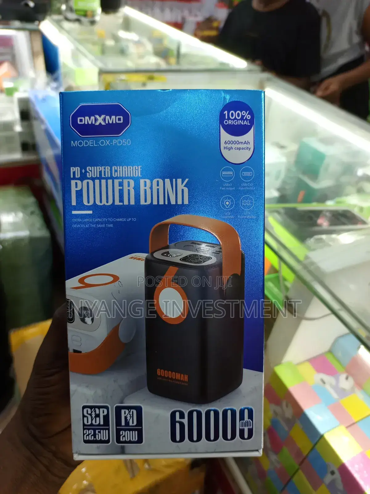Power Bank 6000mah . Omxmo Power Bank