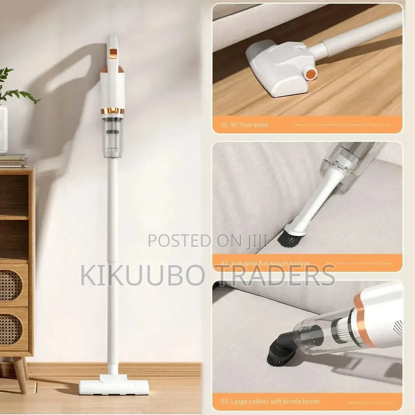 Handheld Wireless Extendable Vacuum Cleaner