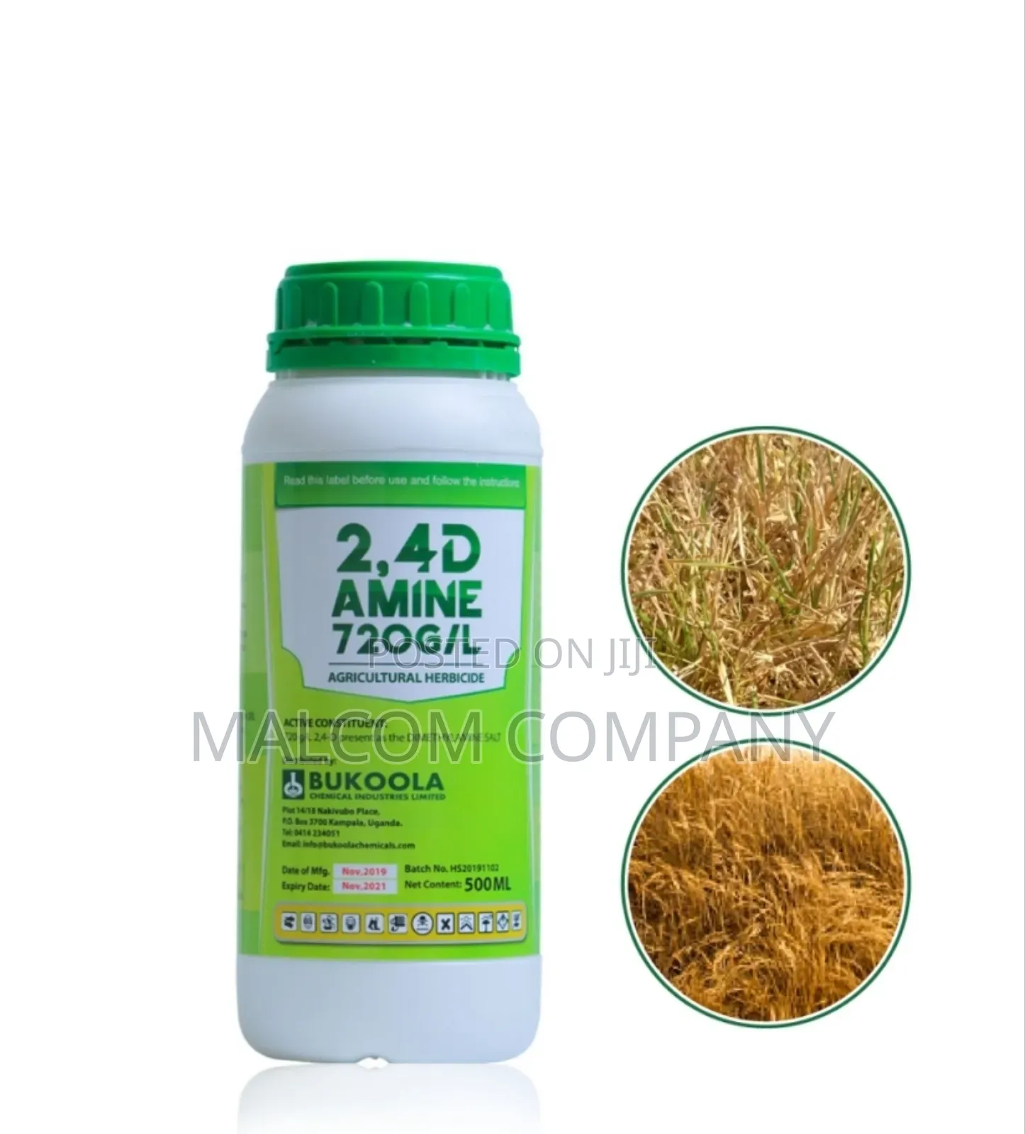 A Box of 2,4D AMINE Agricultural Herbicides. 1L 10 Bottles