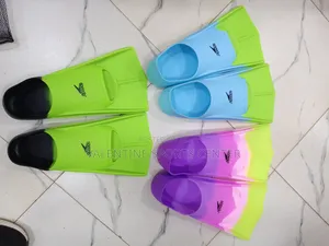Swimming Flippers All Different Colors and Sizes