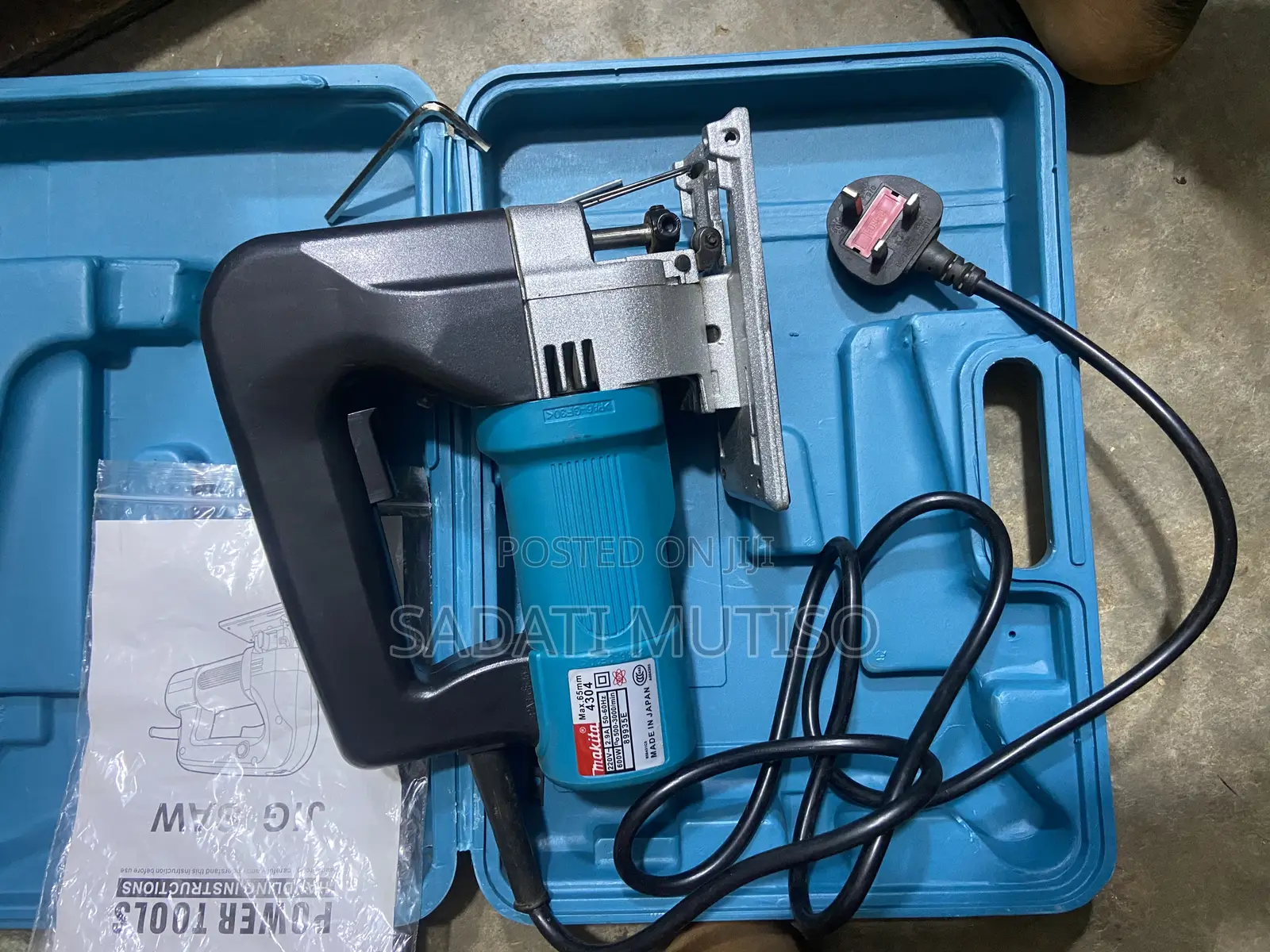 600 Watts Makita Jigsaw Machine