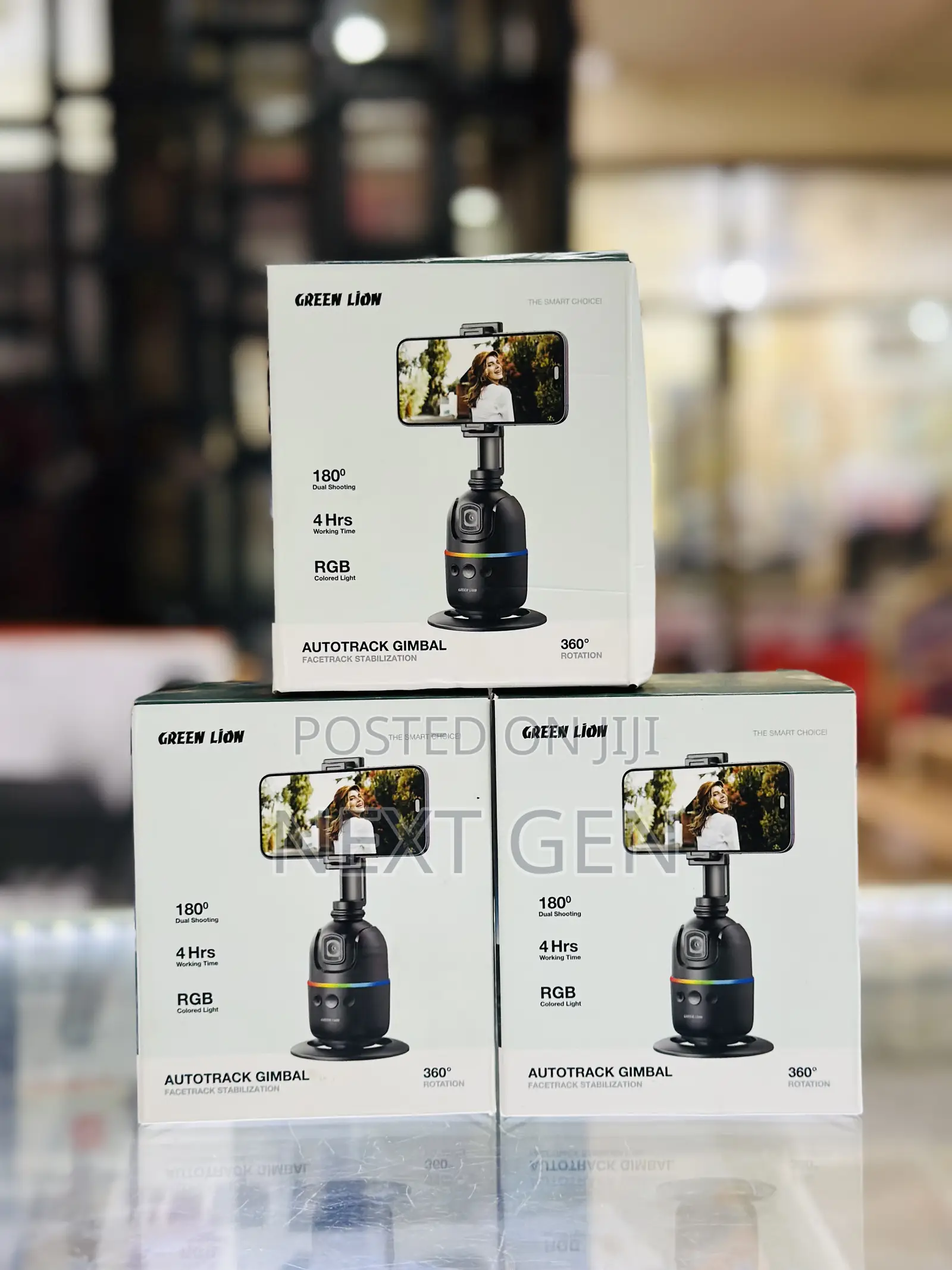 Green Lion Autotrack Gimbal - Black
