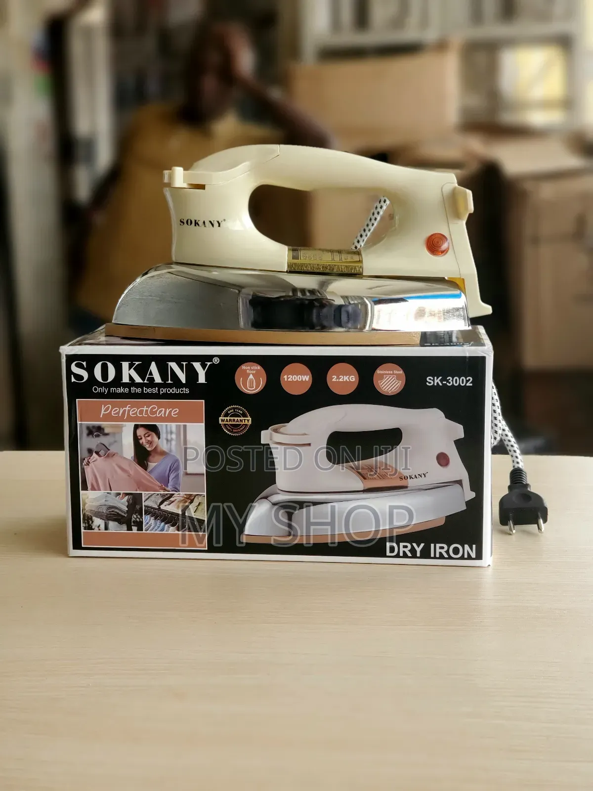 Sokany Dry Iron Sk-3002